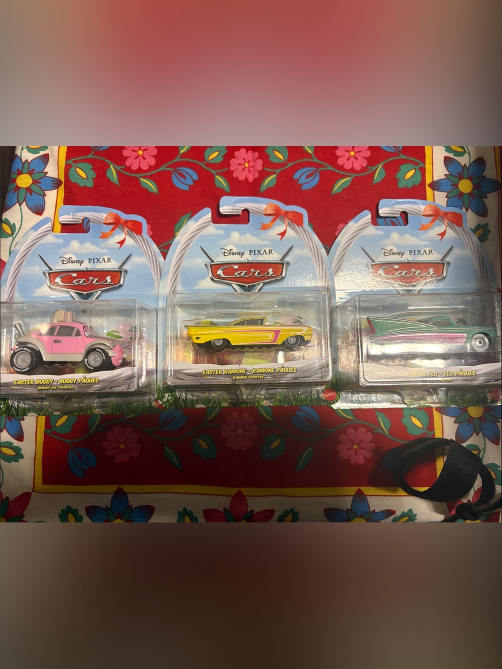 Cars Easter Die-Cast Toy Car - Pink, Yellow, Green Options